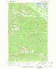 Noxon Montana Historical topographic map, 1:24000 scale, 7.5 X 7.5 Minute, Year 1966