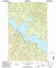 Nyack SW Montana Historical topographic map, 1:24000 scale, 7.5 X 7.5 Minute, Year 1994