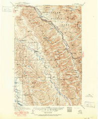 Nyack Montana Historical topographic map, 1:125000 scale, 30 X 30 Minute, Year 1914
