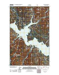 Nyack SW Montana Historical topographic map, 1:24000 scale, 7.5 X 7.5 Minute, Year 2011