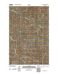Odland Dam NW Montana Historical topographic map, 1:24000 scale, 7.5 X 7.5 Minute, Year 2011
