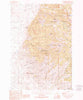 Old Baldy Mountain Montana Historical topographic map, 1:24000 scale, 7.5 X 7.5 Minute, Year 1989