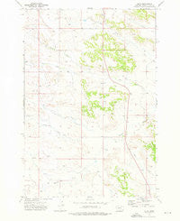Olive Montana Historical topographic map, 1:24000 scale, 7.5 X 7.5 Minute, Year 1973
