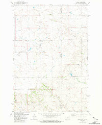 Ollie Montana Historical topographic map, 1:24000 scale, 7.5 X 7.5 Minute, Year 1981