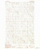 Olson Coulee North Montana Historical topographic map, 1:24000 scale, 7.5 X 7.5 Minute, Year 1983