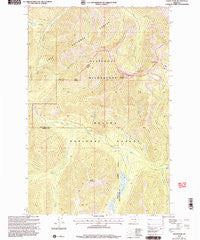 Olson Peak Montana Historical topographic map, 1:24000 scale, 7.5 X 7.5 Minute, Year 2001