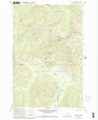 Olson Peak Montana Historical topographic map, 1:24000 scale, 7.5 X 7.5 Minute, Year 1968