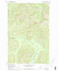 Olson Peak Montana Historical topographic map, 1:24000 scale, 7.5 X 7.5 Minute, Year 1968