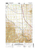 Opportunity Montana Current topographic map, 1:24000 scale, 7.5 X 7.5 Minute, Year 2014