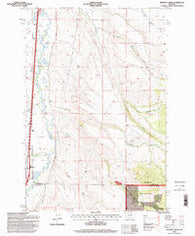 Orofino Creek Montana Historical topographic map, 1:24000 scale, 7.5 X 7.5 Minute, Year 1996