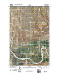 Oswego Montana Historical topographic map, 1:24000 scale, 7.5 X 7.5 Minute, Year 2011