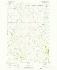 Otter Creek School Montana Historical topographic map, 1:24000 scale, 7.5 X 7.5 Minute, Year 1954