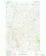 Otter Creek School Montana Historical topographic map, 1:24000 scale, 7.5 X 7.5 Minute, Year 1954