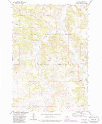 Otter Montana Historical topographic map, 1:24000 scale, 7.5 X 7.5 Minute, Year 1972