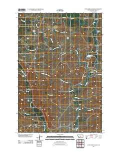 Otter Creek School Montana Historical topographic map, 1:24000 scale, 7.5 X 7.5 Minute, Year 2011