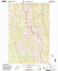 Our Lake Montana Historical topographic map, 1:24000 scale, 7.5 X 7.5 Minute, Year 1995