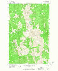 Our Lake Montana Historical topographic map, 1:24000 scale, 7.5 X 7.5 Minute, Year 1958