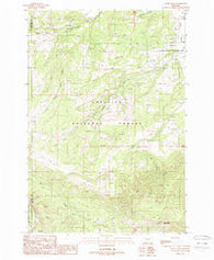 Ousel Falls Montana Historical topographic map, 1:24000 scale, 7.5 X 7.5 Minute, Year 1988