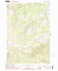 Ousel Falls Montana Historical topographic map, 1:24000 scale, 7.5 X 7.5 Minute, Year 1988