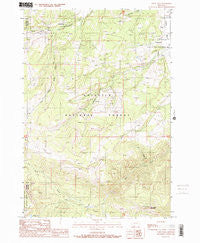 Ousel Falls Montana Historical topographic map, 1:24000 scale, 7.5 X 7.5 Minute, Year 1988