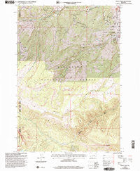 Ousel Falls Montana Historical topographic map, 1:24000 scale, 7.5 X 7.5 Minute, Year 2000