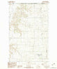 Outlook Montana Historical topographic map, 1:24000 scale, 7.5 X 7.5 Minute, Year 1983