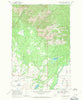 Ovando Mountain Montana Historical topographic map, 1:24000 scale, 7.5 X 7.5 Minute, Year 1968