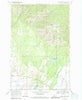 Ovando Mountain Montana Historical topographic map, 1:24000 scale, 7.5 X 7.5 Minute, Year 1968