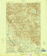 Ovando Montana Historical topographic map, 1:125000 scale, 30 X 30 Minute, Year 1905