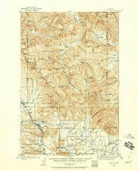 Ovando Montana Historical topographic map, 1:125000 scale, 30 X 30 Minute, Year 1902
