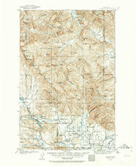 Ovando Montana Historical topographic map, 1:125000 scale, 30 X 30 Minute, Year 1902