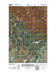 Ovando Mountain Montana Historical topographic map, 1:24000 scale, 7.5 X 7.5 Minute, Year 2011