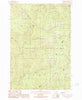 Overwhich Falls Montana Historical topographic map, 1:24000 scale, 7.5 X 7.5 Minute, Year 1991