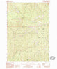 Overwhich Falls Montana Historical topographic map, 1:24000 scale, 7.5 X 7.5 Minute, Year 1991