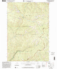 Overwhich Falls Montana Historical topographic map, 1:24000 scale, 7.5 X 7.5 Minute, Year 1998