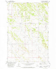 P K Ranch NE Montana Historical topographic map, 1:24000 scale, 7.5 X 7.5 Minute, Year 1980