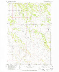 P K Ranch NE Montana Historical topographic map, 1:24000 scale, 7.5 X 7.5 Minute, Year 1980