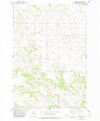P K Ranch SE Montana Historical topographic map, 1:24000 scale, 7.5 X 7.5 Minute, Year 1980