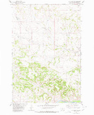 P K Ranch SW Montana Historical topographic map, 1:24000 scale, 7.5 X 7.5 Minute, Year 1980