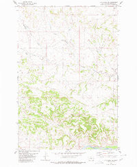 P K Ranch SW Montana Historical topographic map, 1:24000 scale, 7.5 X 7.5 Minute, Year 1980