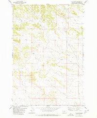 P K Ranch Montana Historical topographic map, 1:24000 scale, 7.5 X 7.5 Minute, Year 1980