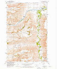 P N Ranch Montana Historical topographic map, 1:24000 scale, 7.5 X 7.5 Minute, Year 1954