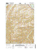 Packsaddle Butte Montana Current topographic map, 1:24000 scale, 7.5 X 7.5 Minute, Year 2014