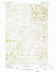 Padlock Ranch Montana Historical topographic map, 1:24000 scale, 7.5 X 7.5 Minute, Year 1972