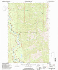 Pagoda Mountain Montana Historical topographic map, 1:24000 scale, 7.5 X 7.5 Minute, Year 1994