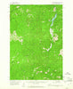 Painted Rocks Lake Montana Historical topographic map, 1:62500 scale, 15 X 15 Minute, Year 1960