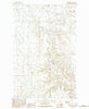 Papoose Hills Montana Historical topographic map, 1:24000 scale, 7.5 X 7.5 Minute, Year 1984