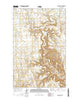 Papoose Hills Montana Current topographic map, 1:24000 scale, 7.5 X 7.5 Minute, Year 2014