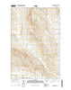 Papps Reservoir Montana Current topographic map, 1:24000 scale, 7.5 X 7.5 Minute, Year 2014