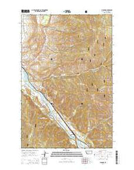 Paradise Montana Current topographic map, 1:24000 scale, 7.5 X 7.5 Minute, Year 2014